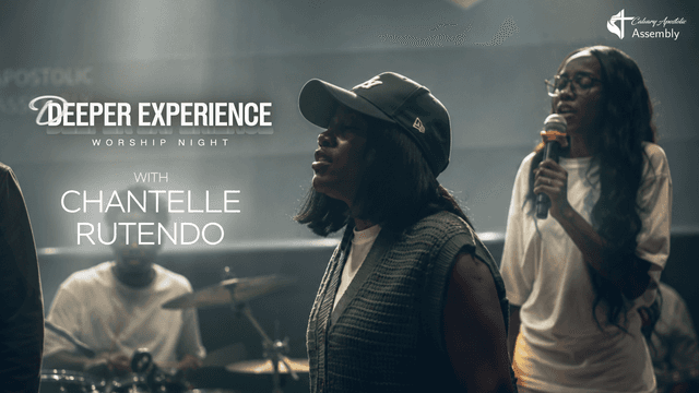 CAA Oxford Deeper Experience worship night thumbnail featuring Chantelle Rutendo