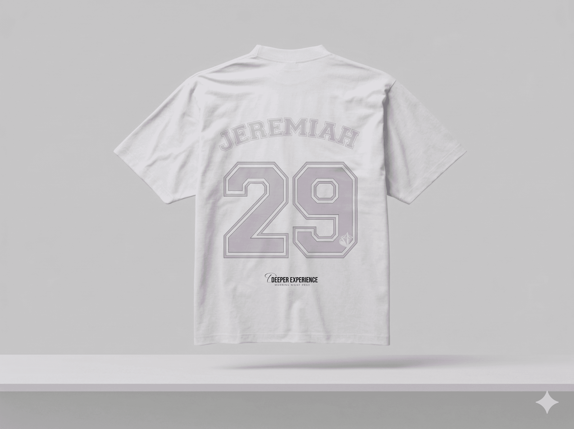 CAA Oxford Deeper Experience worship night t-shirt mockup